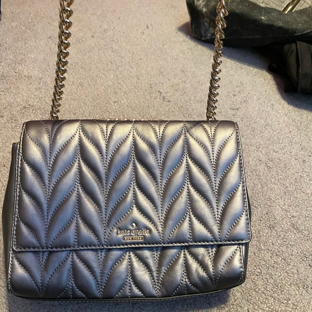 Metallic Kate Spade should bag